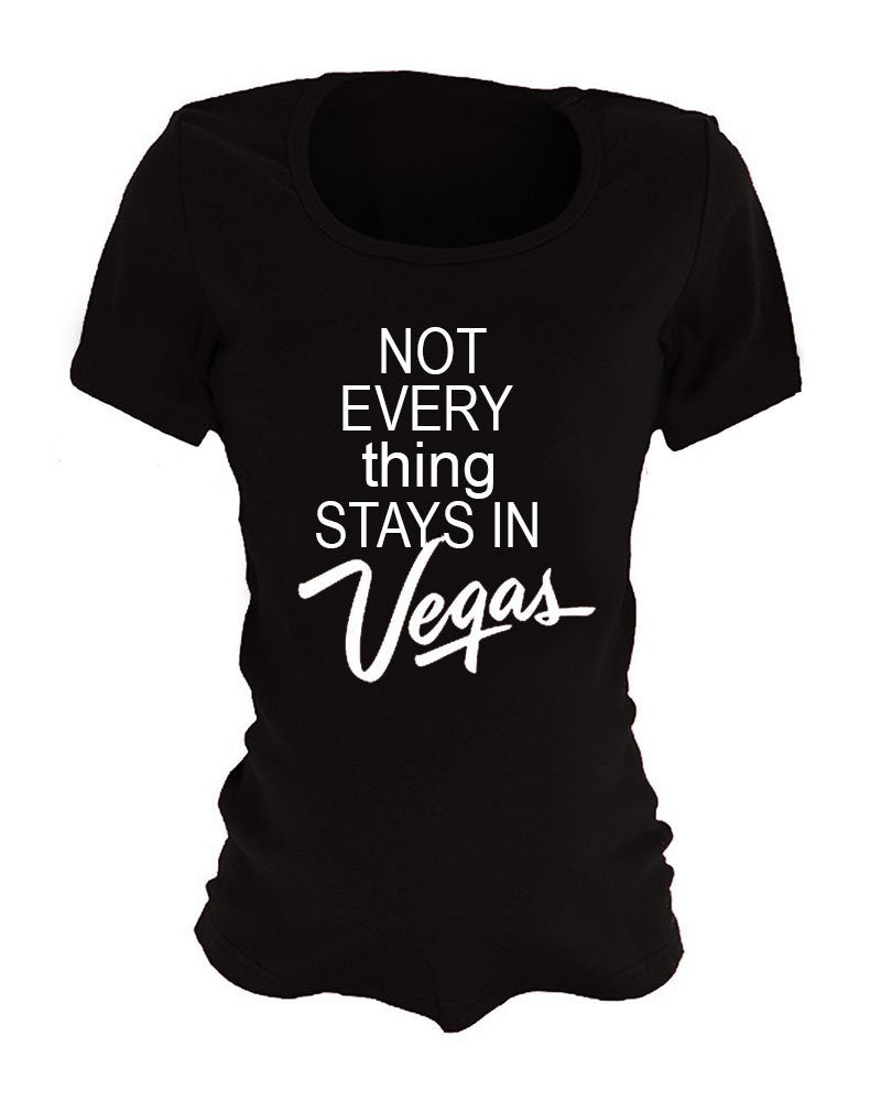 Funny Maternity Shirts - Not Everything Stays in Vegas