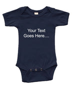 Personalize Baby Short Sleeve Bodysuit - Personalize with Custom Print