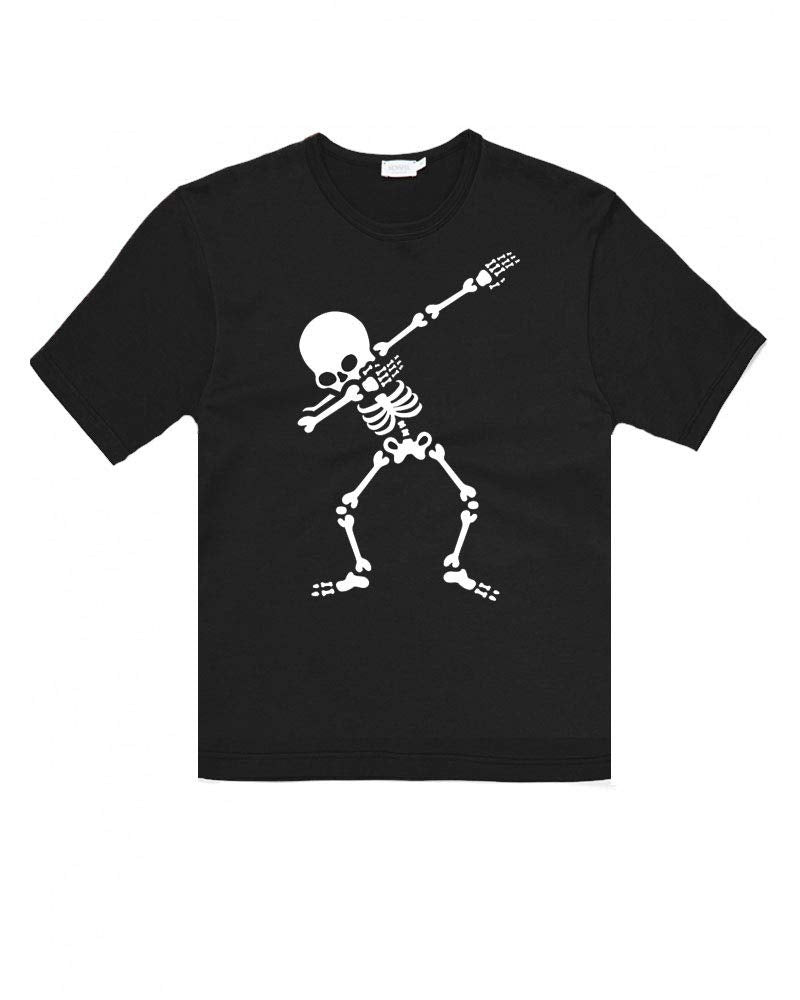 Funny Kids T-Shirts - Skeleton Dabbing