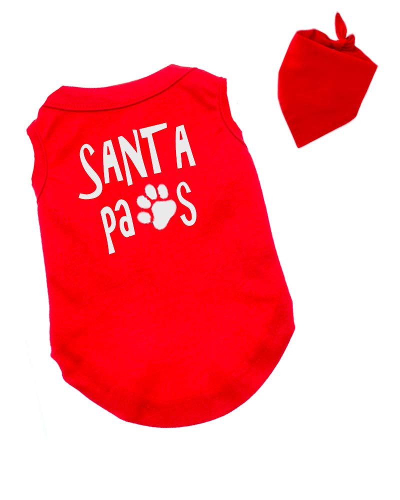 Matching Dog and Owner Outfit -Santa Paws