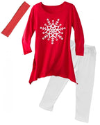 Girls Snowflake Outfit