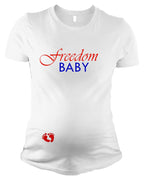 Maternity Patriotic Pregnancy T Shirt Gift Set