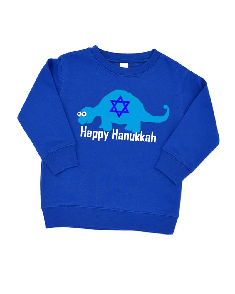 PandoraTees Hanukkah Kids Fleece Sweatshirt, Kids Hanukkah Outfit