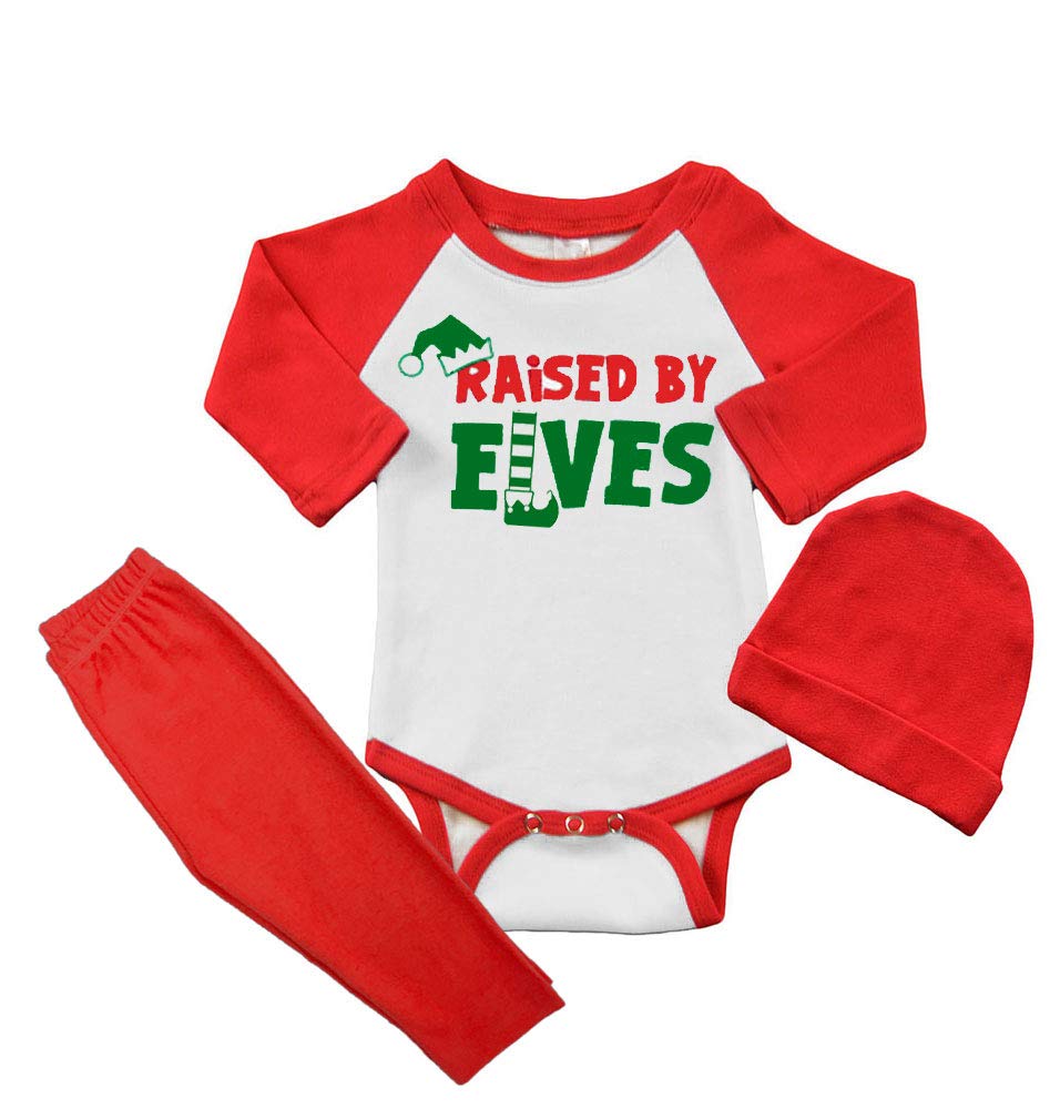 Christmas Baby Gift Set - Raised by Elves