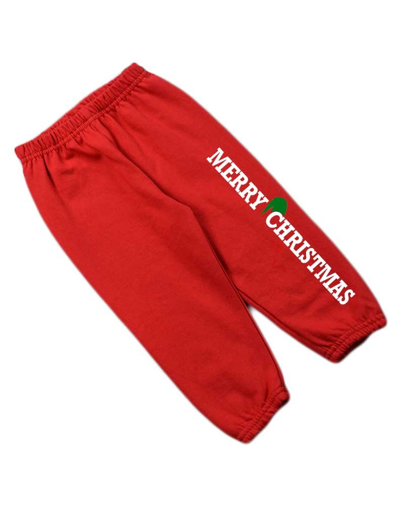 Toddler Fleece Trousers, Matching Family Fleece Pants - Merry Christmas