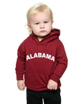 PandoraTees Fleece Hoddie - Alabama