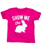 PandoraTees Short Sleeve T-Shirt - Show Me the Bunny