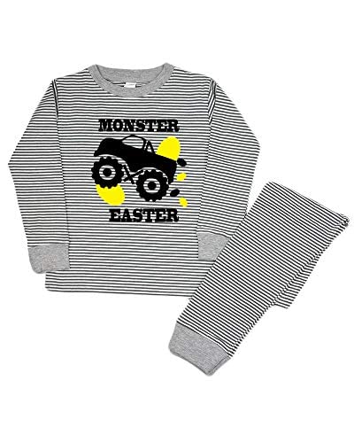 Toddler Easter 2 Piece Set Easter Boys Gift - Monster Easter