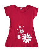 PandoraTees Girls Outfit - Flowers
