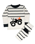 Toddler Easter 2 Piece Set Easter Boys Gift - Monster Truck with Easter Eggs