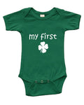 Infant Short Sleeve Onesie - My First Clover