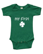 Infant Short Sleeve Onesie - My First Clover