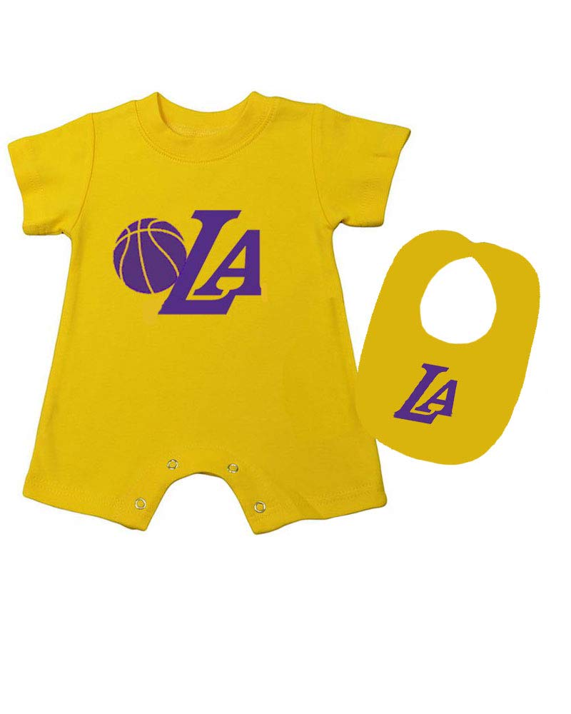 PandoraTees Baby Romper Set - LA