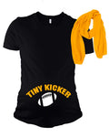 Football Maternity T-Shirt, Maternity Gift Set - Tiny Kicker