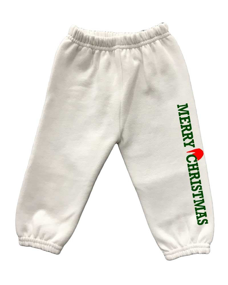 Toddler Fleece Trousers, Matching Family Fleece Pants - Merry Christmas