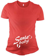 PandoraTees Maternity Short Sleeve T-Shirt - Baby Loading …