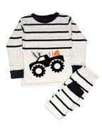 Toddler Easter 2 Piece Set Easter Boys Gift - Monster Truck with Easter Eggs