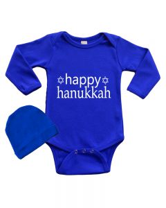 Infant Bodysuit Set -Happy Hanukkah