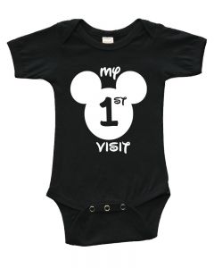 Infant Short Sleeve Bodysuit - My First Disney Visit