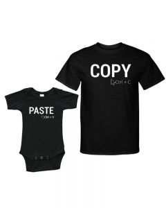 Copy + Paste - Infant Bodysuit & Adult T-Shirt 