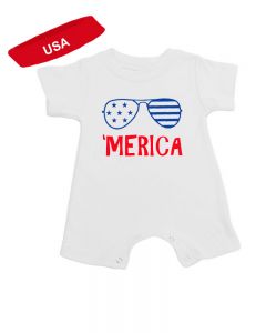 Merica Baby Romper Gift Set