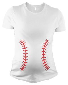 Maternity Baseball Bump T Shirt
