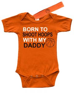 Born to Shoot Hoops with Daddy