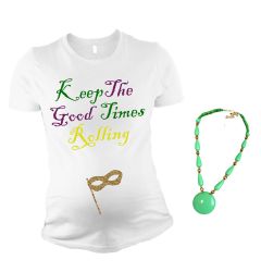 Keep the Good Times Rolling Maternity Top