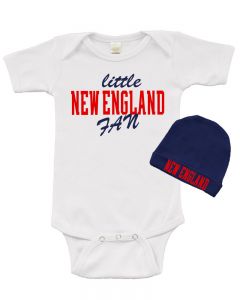 Infant Short Sleeve Bodysuit Set - Little New England Fan
