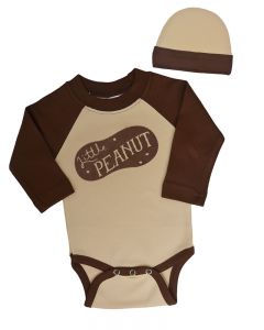 Little Peanut Baby Gift Set, Little Peanut Baby Bodysuit 