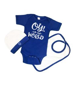 Hanukkah Baby Set - Oy to the world