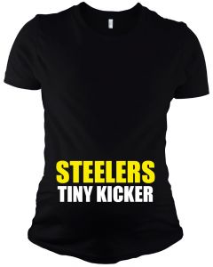 Maternity T-Shirt - Steelers Tiny Kicker