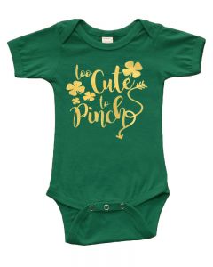 baby St. Patrick's Day onesie