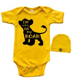 Baby Gift Set - I am Working on My Roar
