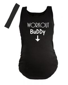 Maternity Tank Top Set- Work out Buddy