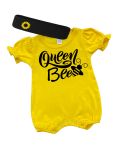 Queen Bee Baby Girl Outfit, Newborn Baby Gift Set, Baby Shower Gift Set